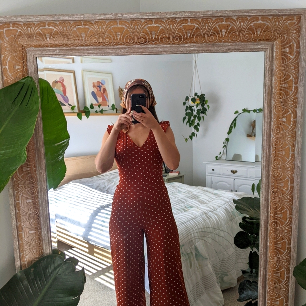Polka Dot Jumpsuit